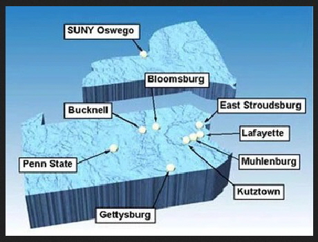 DM CAMPUS MINISTRY MAP