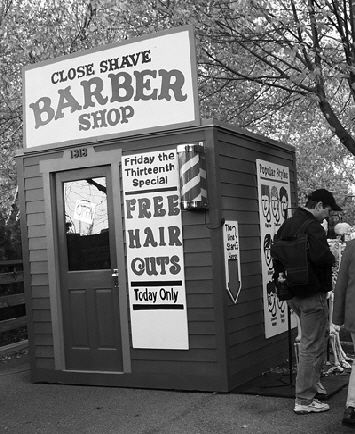 VISIT THE BARBER SHOP