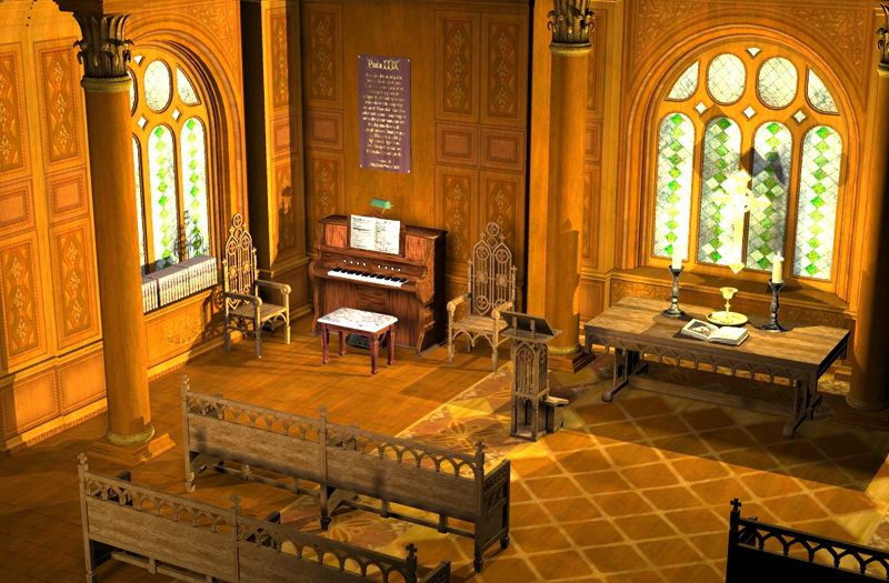 QUIET CHAPEL ILLUSTRATION